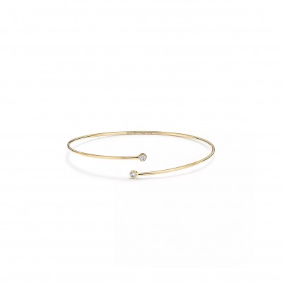 TIFFANY ELSA PERETTI® DIAMOND HOOP SINGLE-ROW BANGLE 60152217